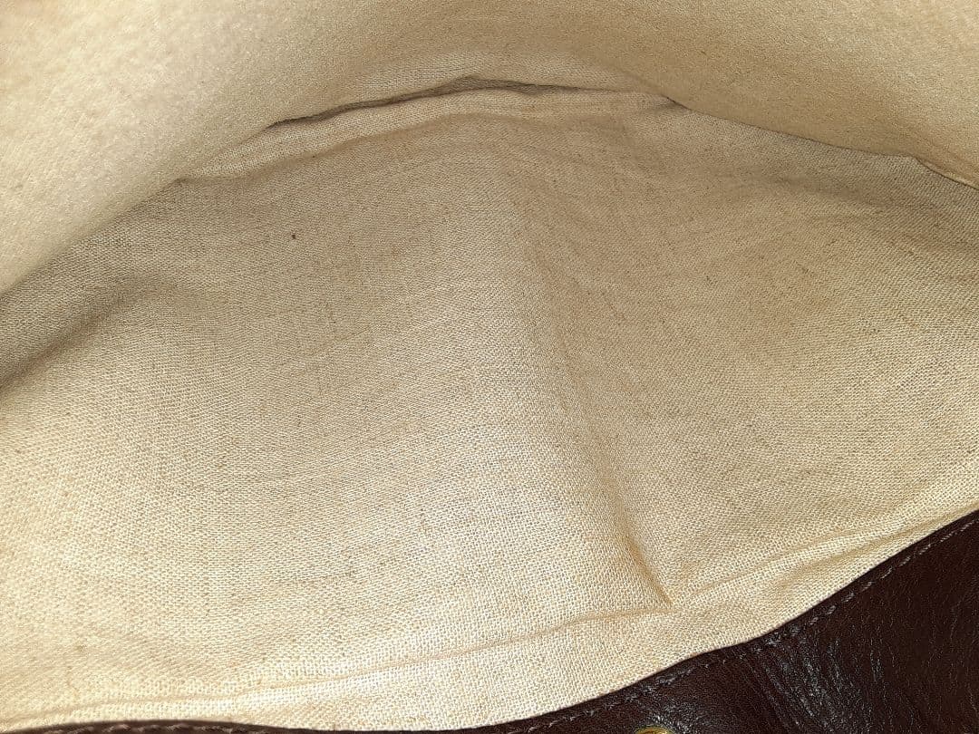 SLOW bono　ダークブラウン　メッセンジャー・ショルダーバッグ　Lサイズ