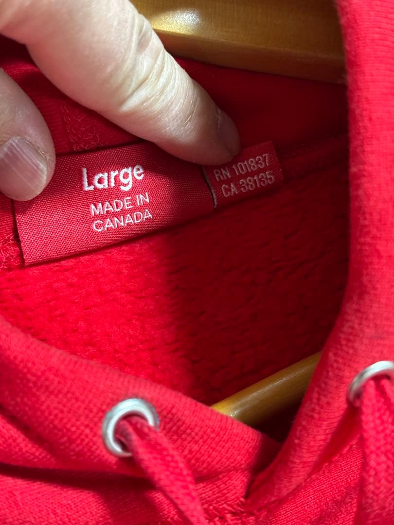 ヒロフミ様　Supreme cross box logo フーディ