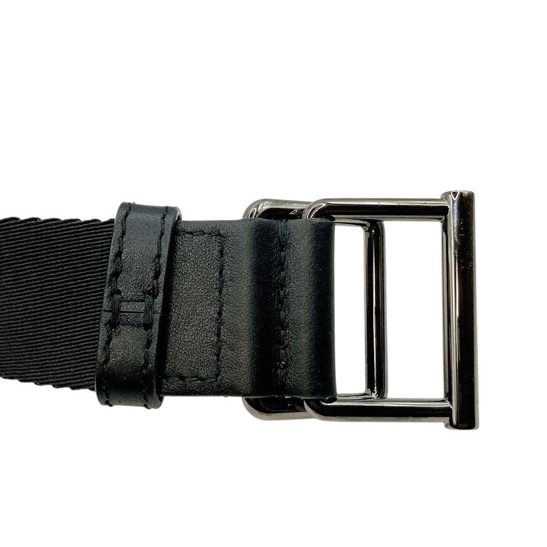 新品未使用✨MONCLER モンクレール　ベルト　ロングサイズ　ブラック　メンズ