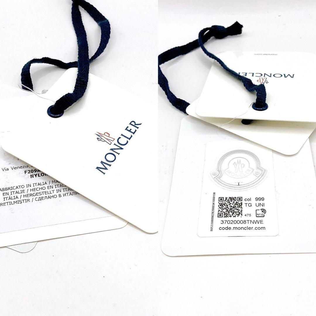 新品未使用✨MONCLER モンクレール　ベルト　ロングサイズ　ブラック　メンズ