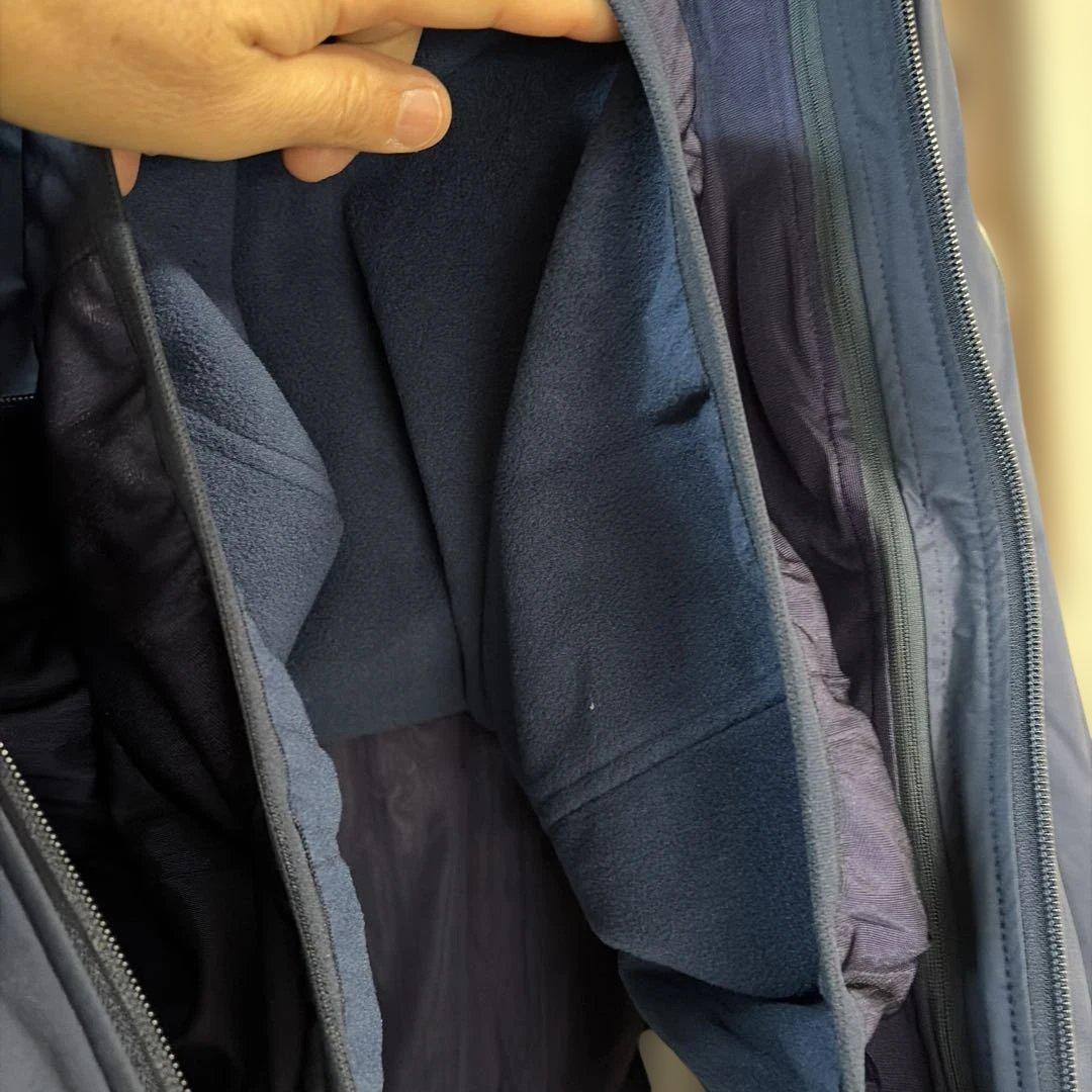 【未使用】【防寒】【3way】BEAMS GOLF ネイビー ジャケット