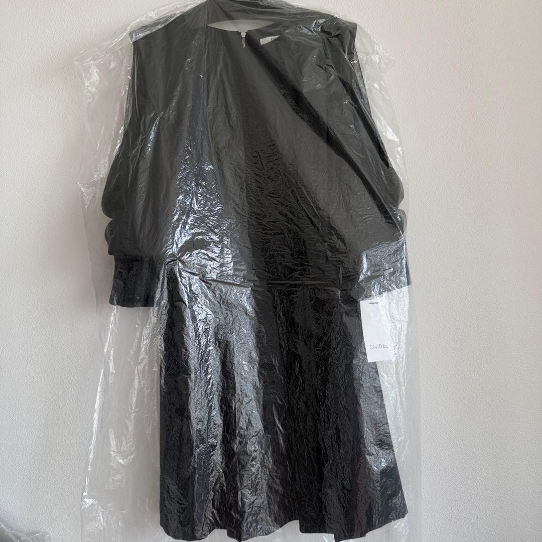 【週末限定値下げ❣️】snidelシアーショルダーミニワンピース