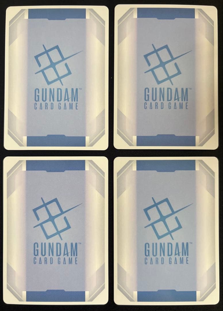 ガンダムカードゲーム　バルバトス第1形態4枚、グシオンリベイク4枚