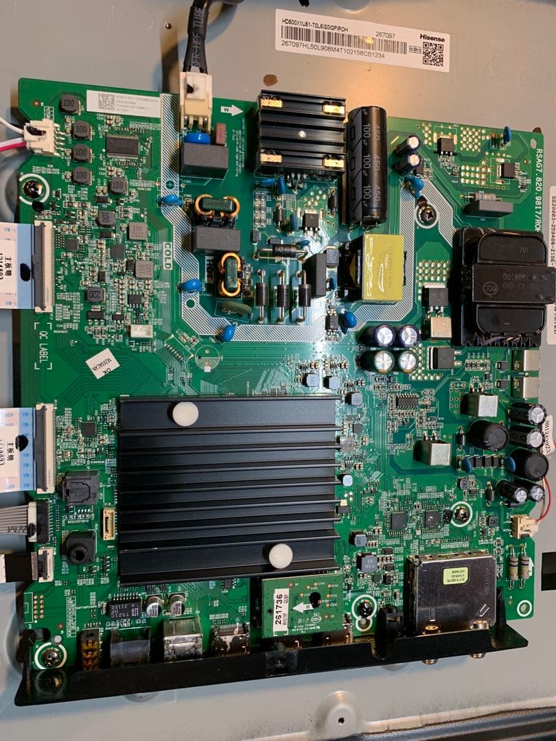 レグザ 50V型 4K 液晶テレビ 50C350X 基盤セット