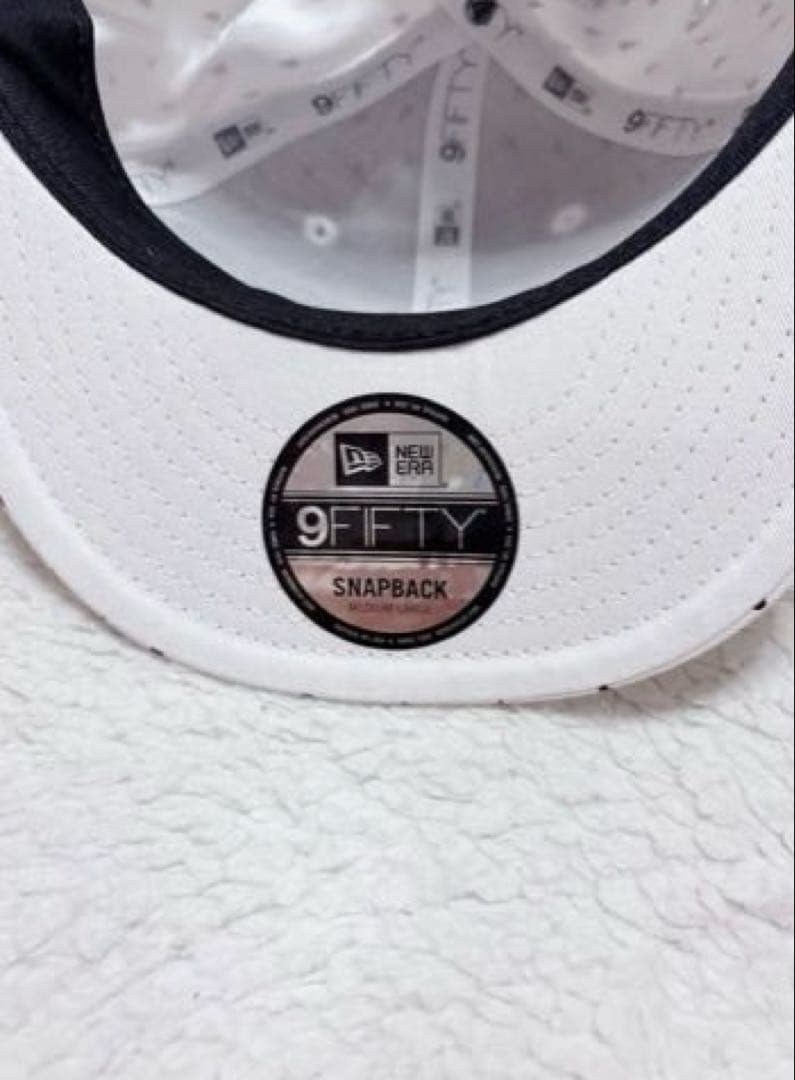 【限定】ニューエラ　9FIFTY ジョジョコラボ ブチャラティ ホワイトプリント