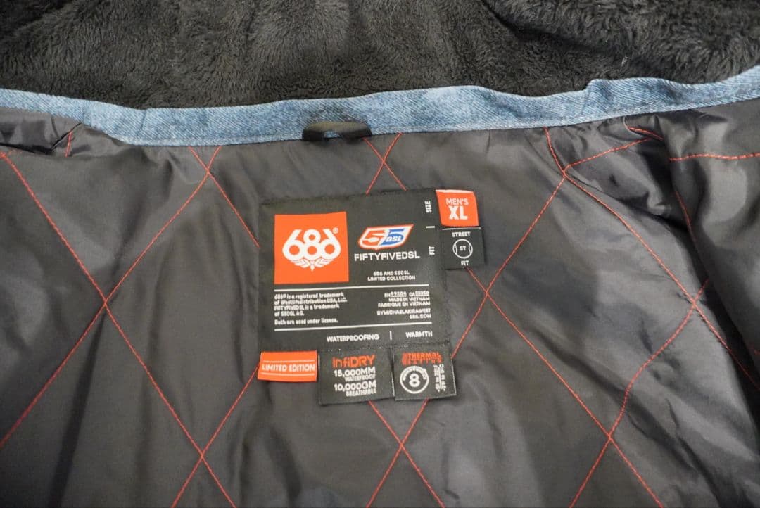 686×diesel スノーボードウェア 55DSL　XL