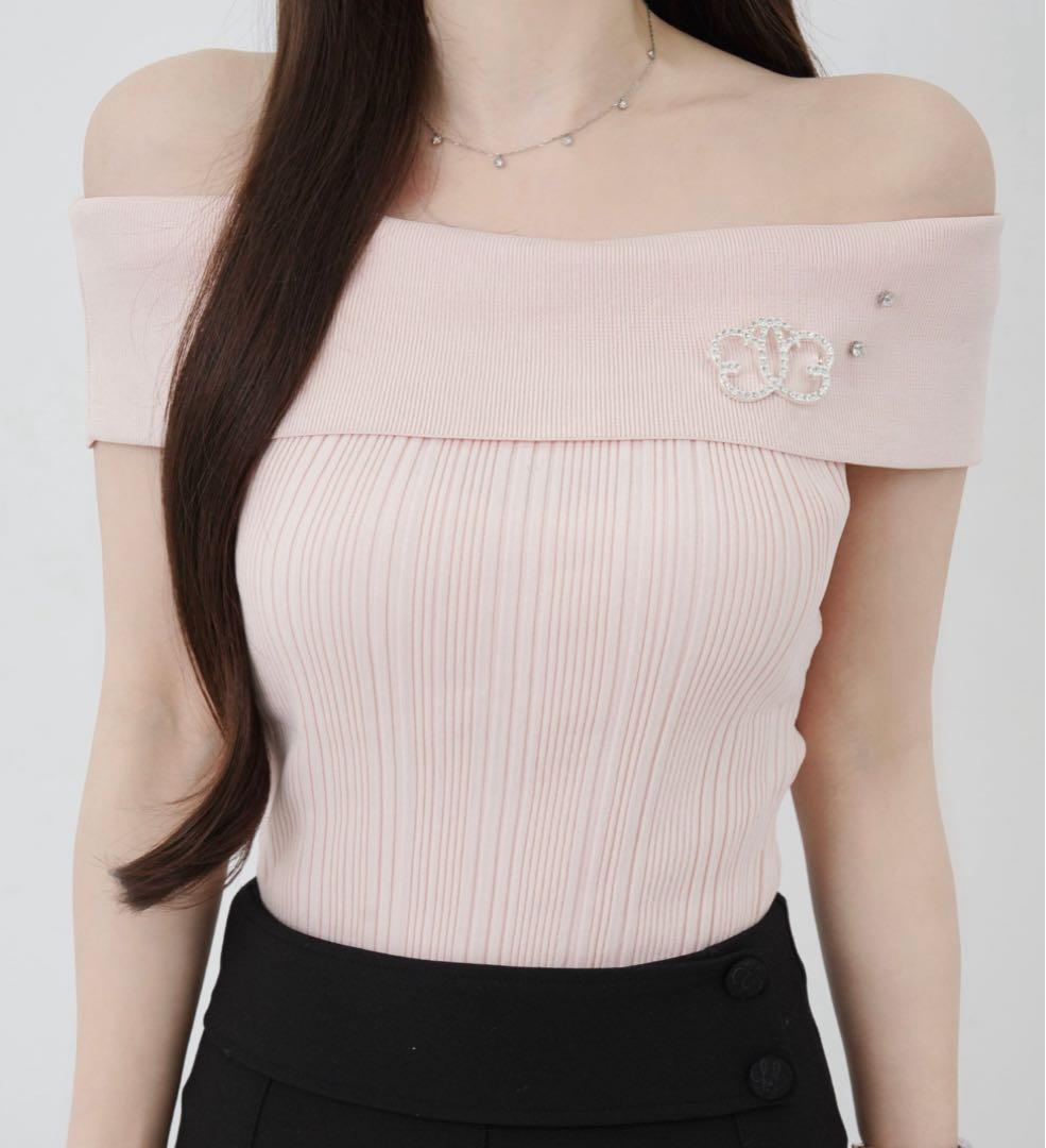 トップス Lumignon lumi papillon off shoulder top