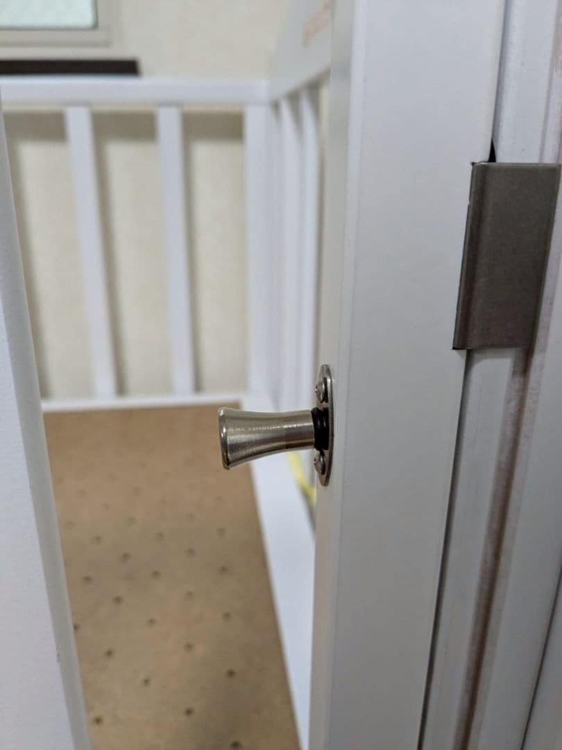 【なーのー様】ベビーベッド　ヤマサキ　ハイタイプベッド　プチモール　ホワイト