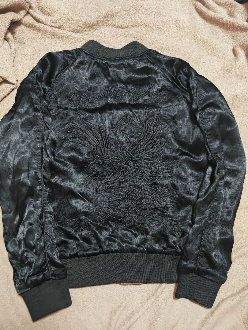 WJK スカジャン 2面用 日本限定 ワシ unisex レーヨン 富士山刺繍