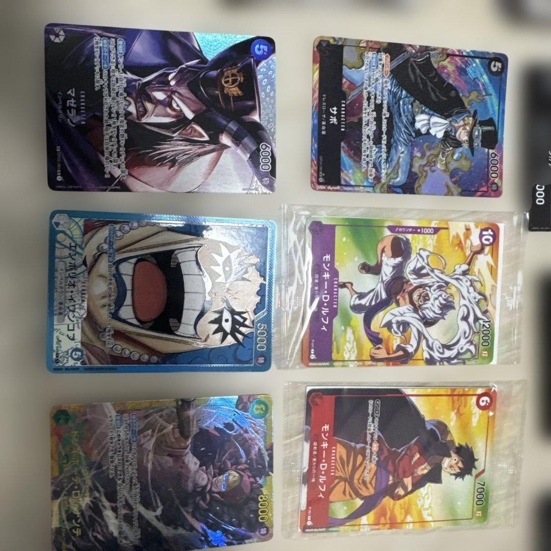 セブン限定　ワンピカード 引退品約500枚　SR Rカードノーマルカードも含む