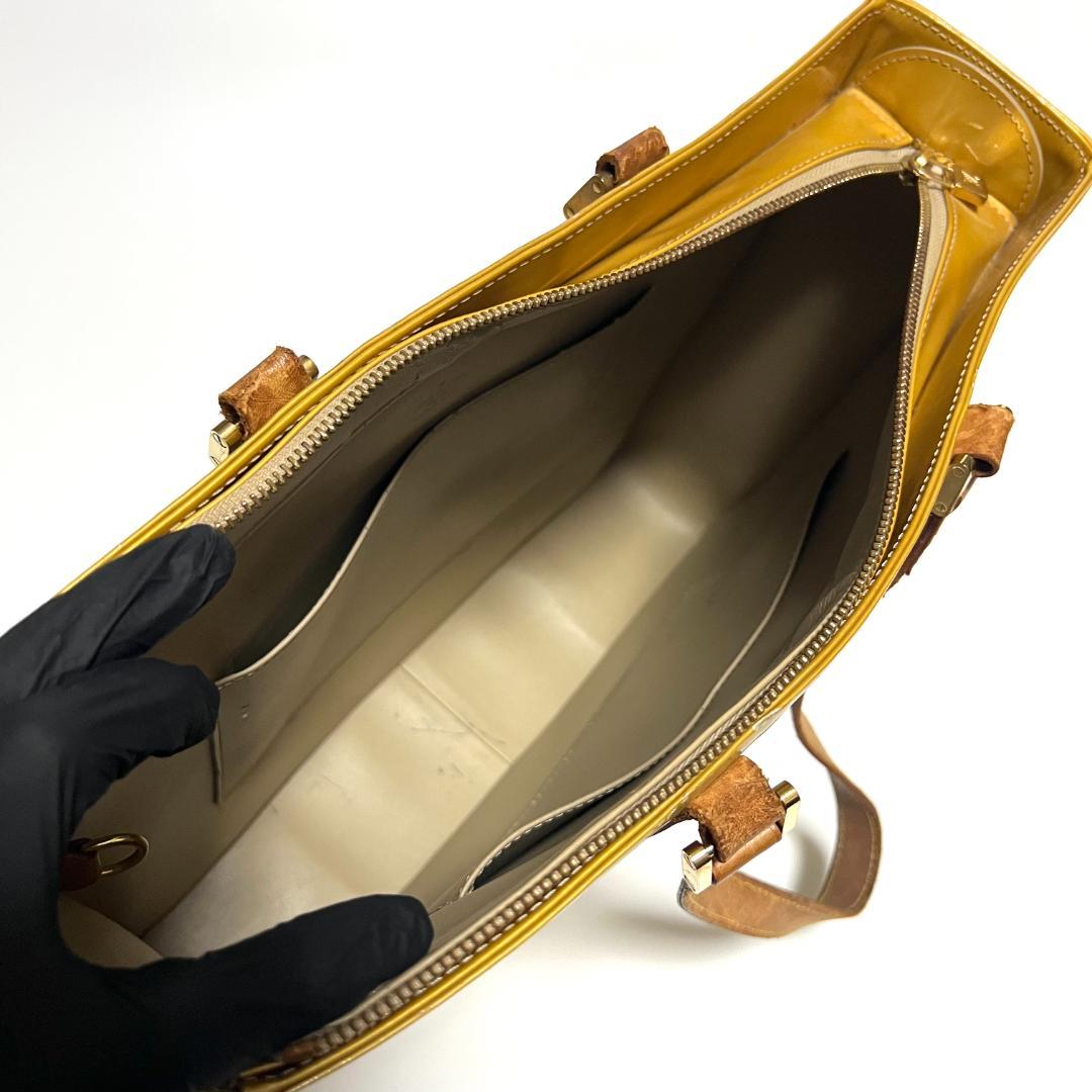 ルイヴィトン　ヴェルニ　コロンバス　トートバッグ　ハンドバッグ