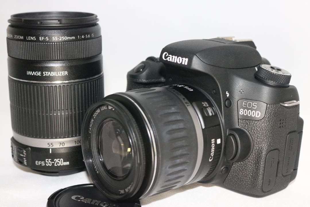 Wレンズセット⭐大人気！⭐ Canon EOS 8000D ⭐一眼レフ 高機能