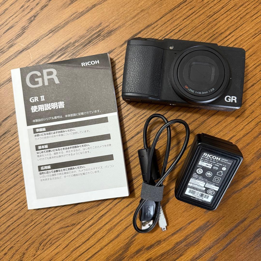 ◎状態◎ RICOH GR II コンパクトデジタルカメラ