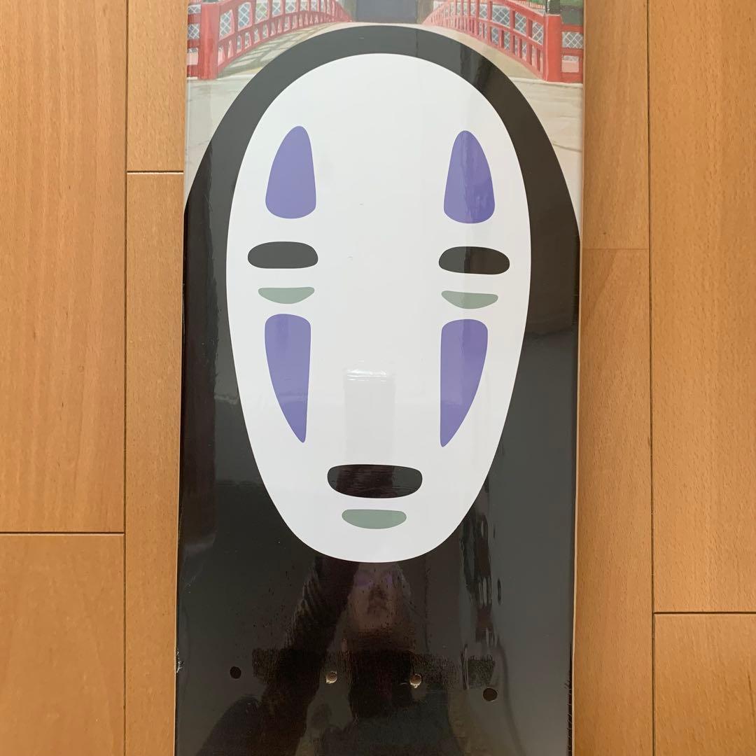 ジブリ 千と千尋の神隠しGBLスケートボードデッキ カオナシ 宮崎駿