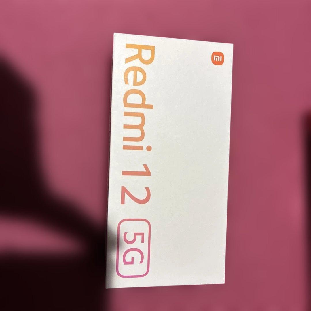 ア*︎様 Xiaomi Redmi 12 5G 本体 ブラック