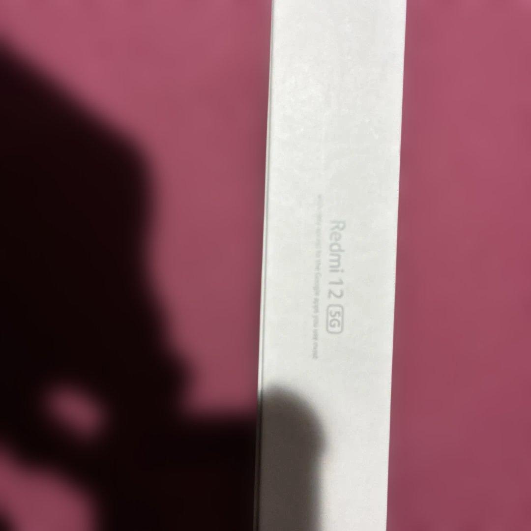 ア*︎様 Xiaomi Redmi 12 5G 本体 ブラック