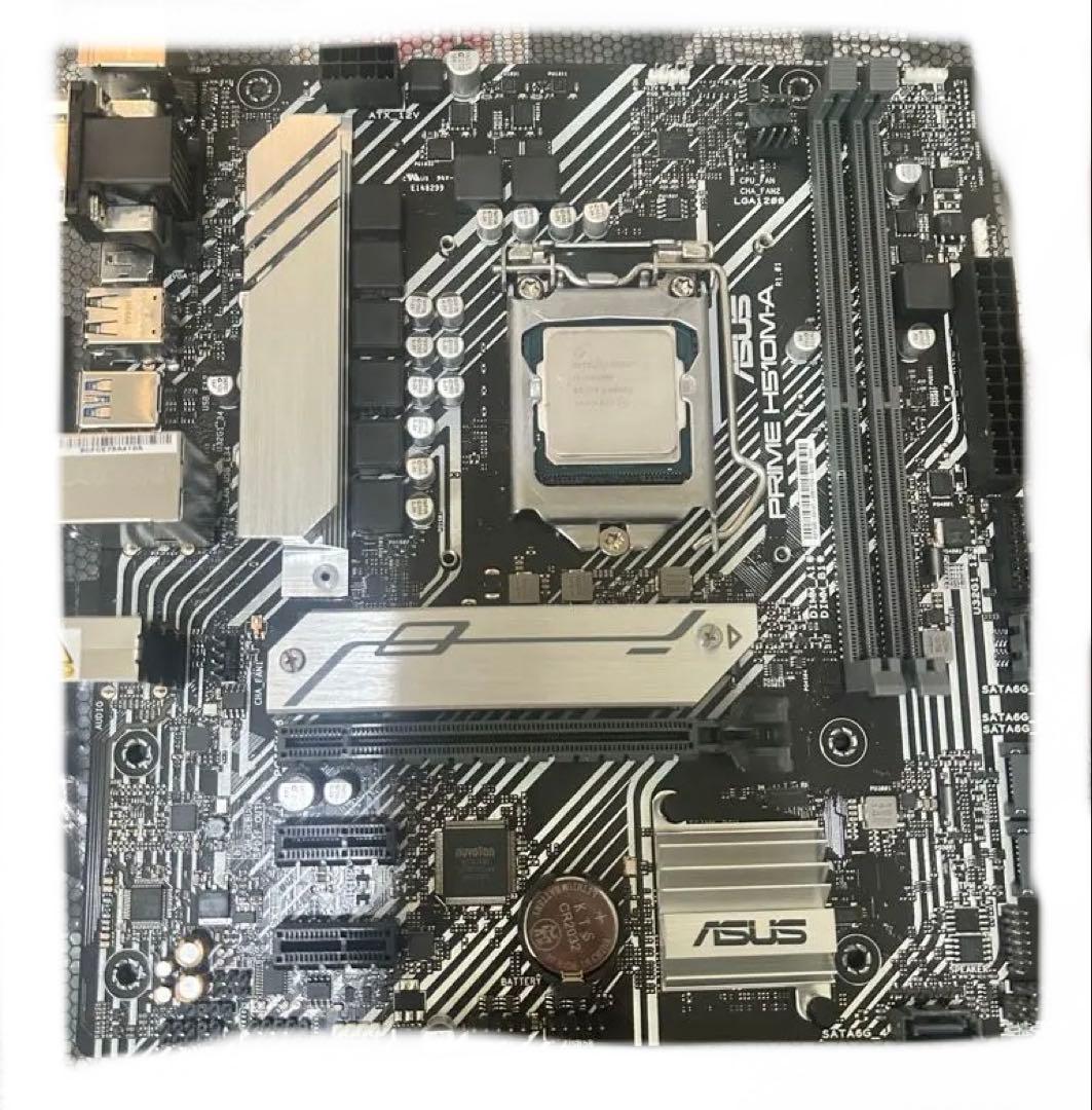 ASUSマザーボード(CPU、SSD搭載済)