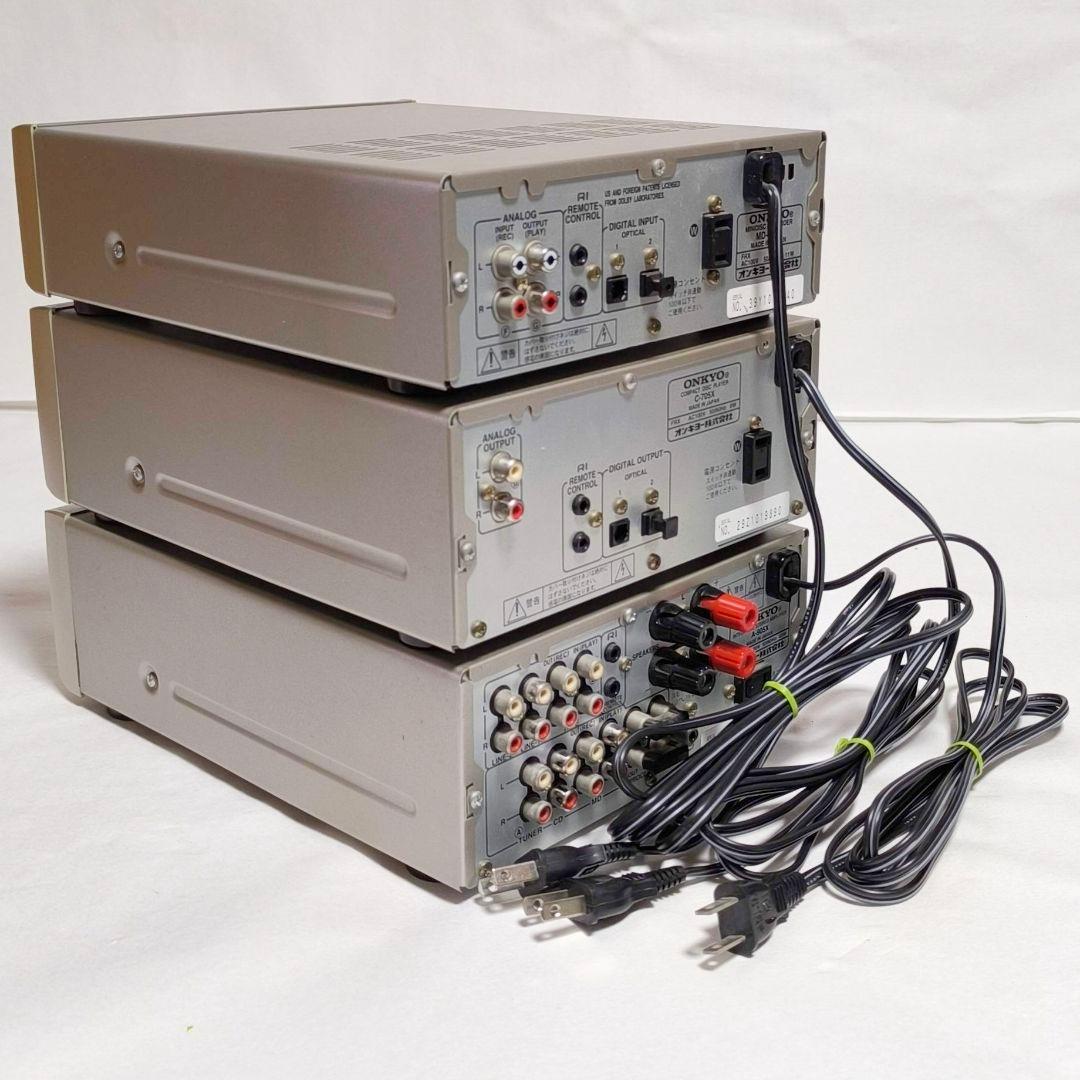 37【送料無料】稀少！美品！動作品！ONKYO オンキョー★オーディオ各種