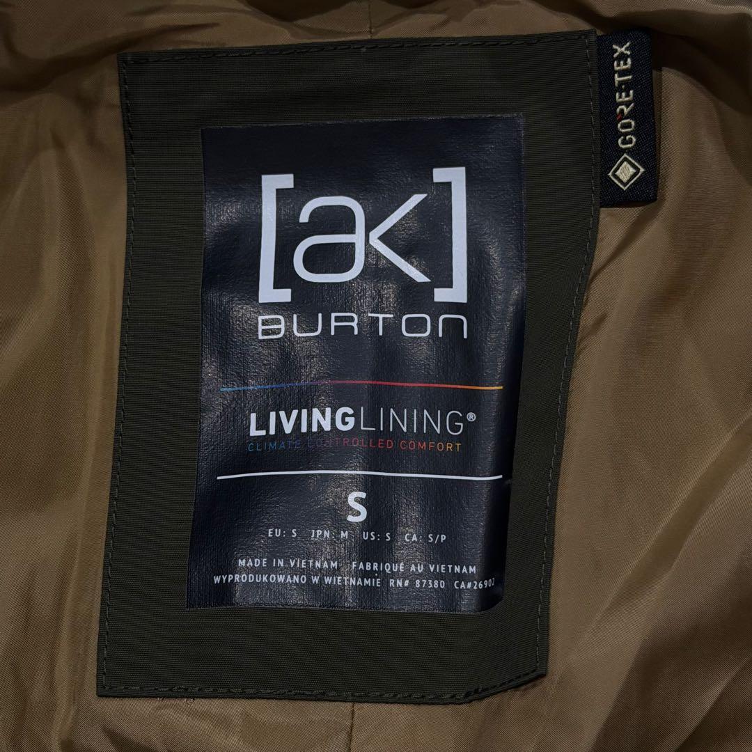 BURTON M AK GORE CYCLIC PT/ 10000 カーキ M