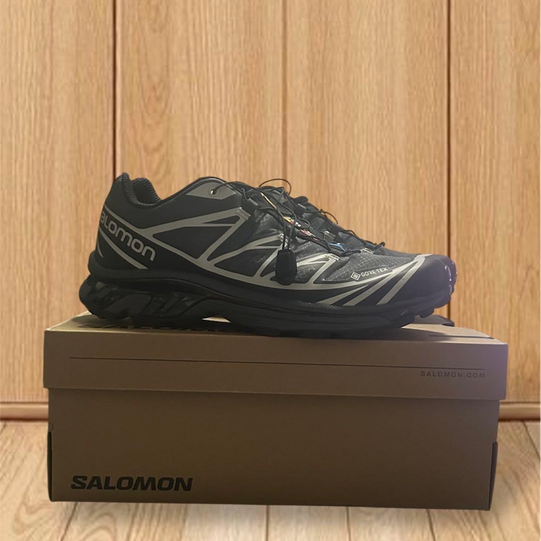SALOMON XT-6 GTX ゴアテックス ブラック 26cm