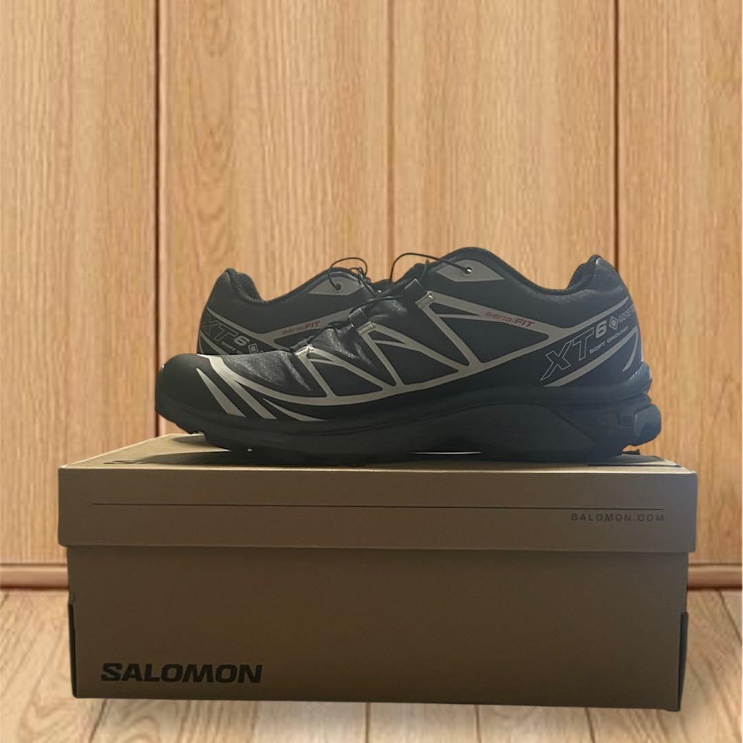 SALOMON XT-6 GTX ゴアテックス ブラック 26cm