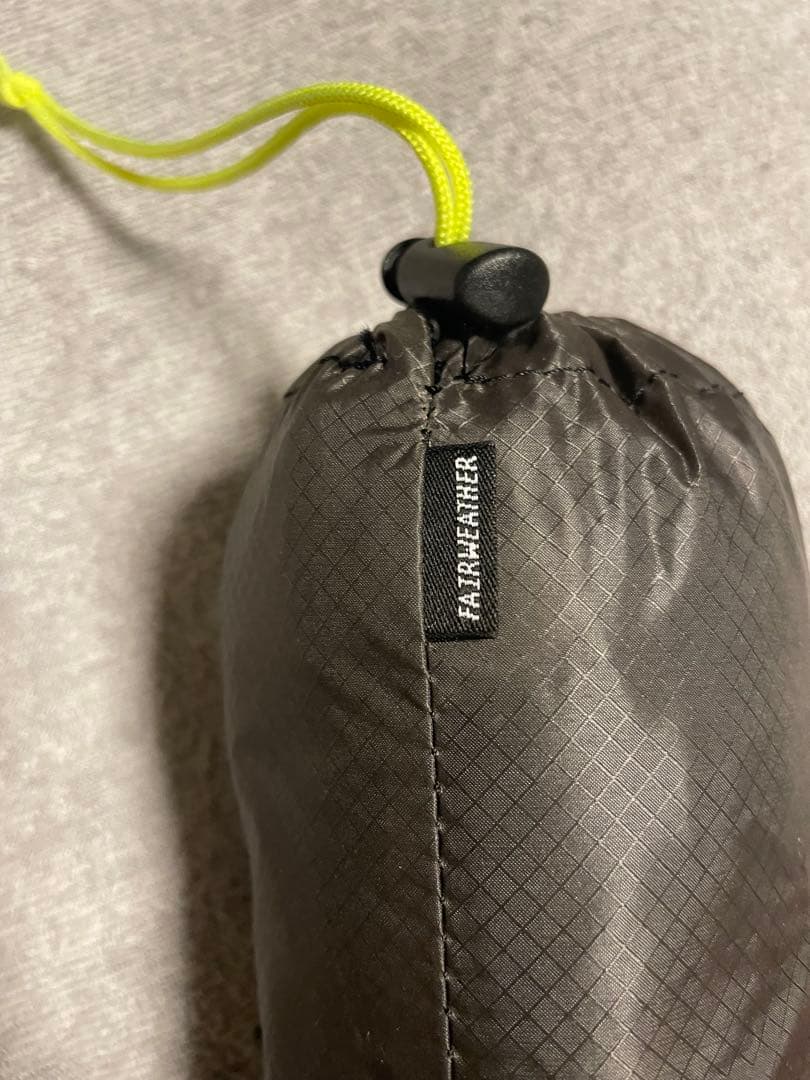 アクセサリー FAIRWEATHER mini velo carry bag gray