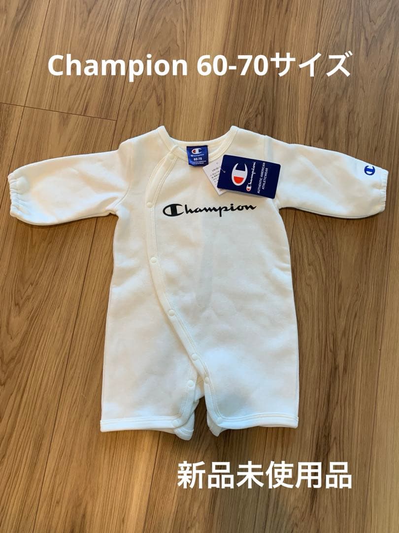 新品未使用　チャンピオン　Champion ベビー 70 ロンパース　スウェット