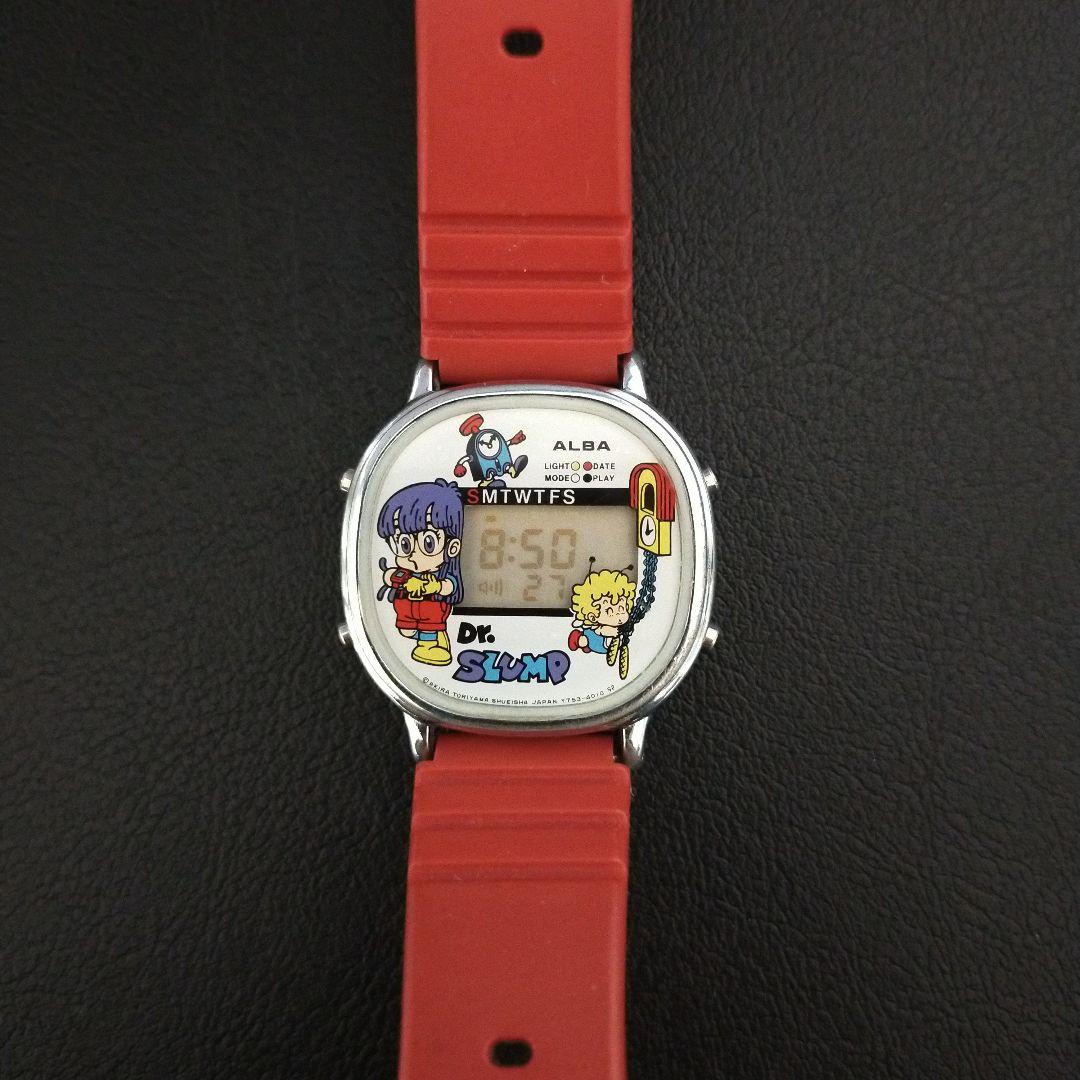 激レア　セイコーALBA Dr. スランプ デジタル　レディース腕時計 美品