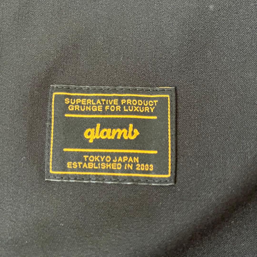 未使用タグ付き glamb グラム デフォームシャツセットアップ Mサイズ 黒