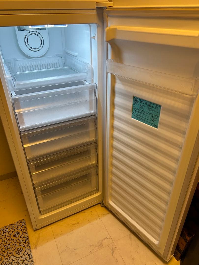 Haier JF-NUF138B 電気冷凍庫 138L 2019年製 ワンドア