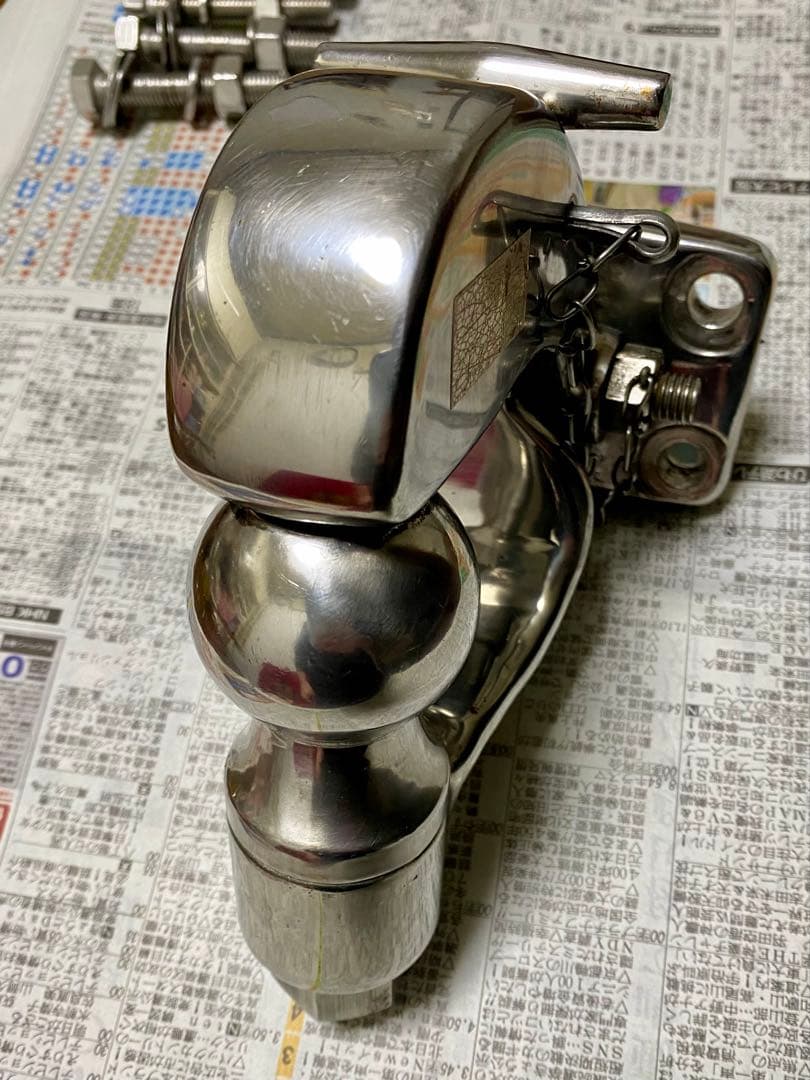 ピントルフック ヒッチメンバー ステンレス ランドクルーザー