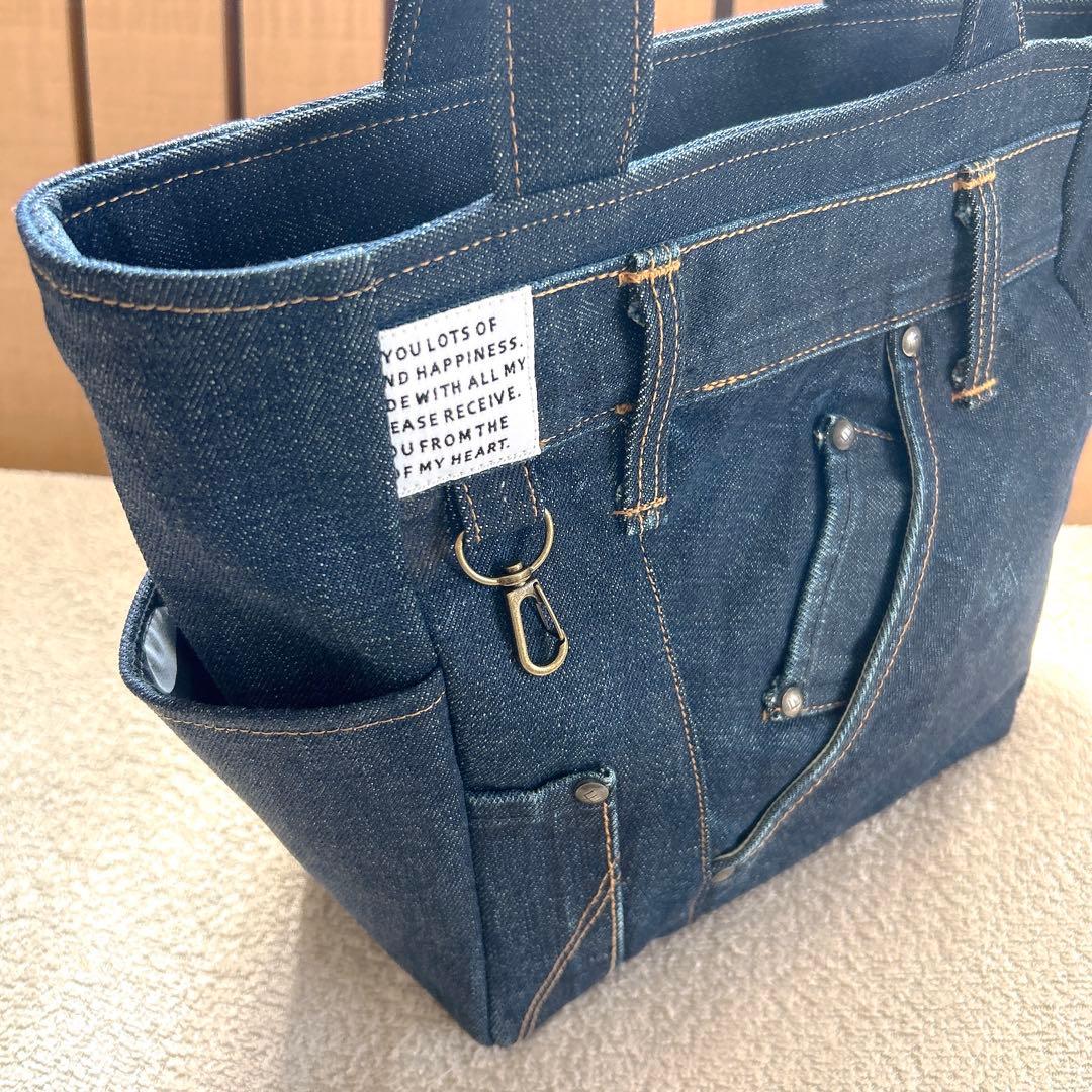 ゆうさまオーダー。トートバッグと保冷ペットボトルホルダー【ハンドメイド】