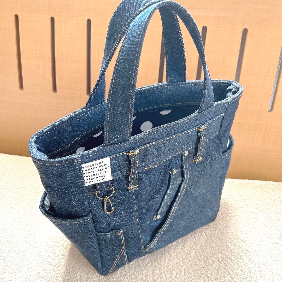 ゆうさまオーダー。トートバッグと保冷ペットボトルホルダー【ハンドメイド】