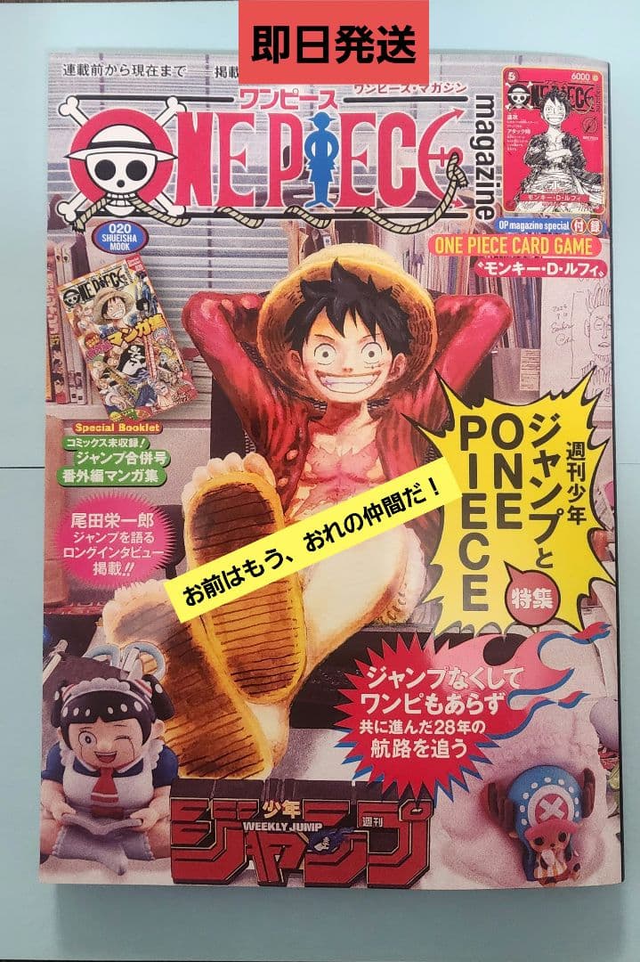 ONE PIECE magazine 20号【新品未開封付録付き】プロモ付録