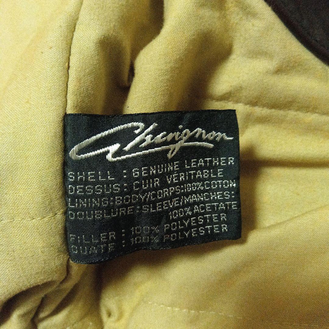 CHEVIGNON 革ジャン希少 シェビニオン　ボンバージャケット