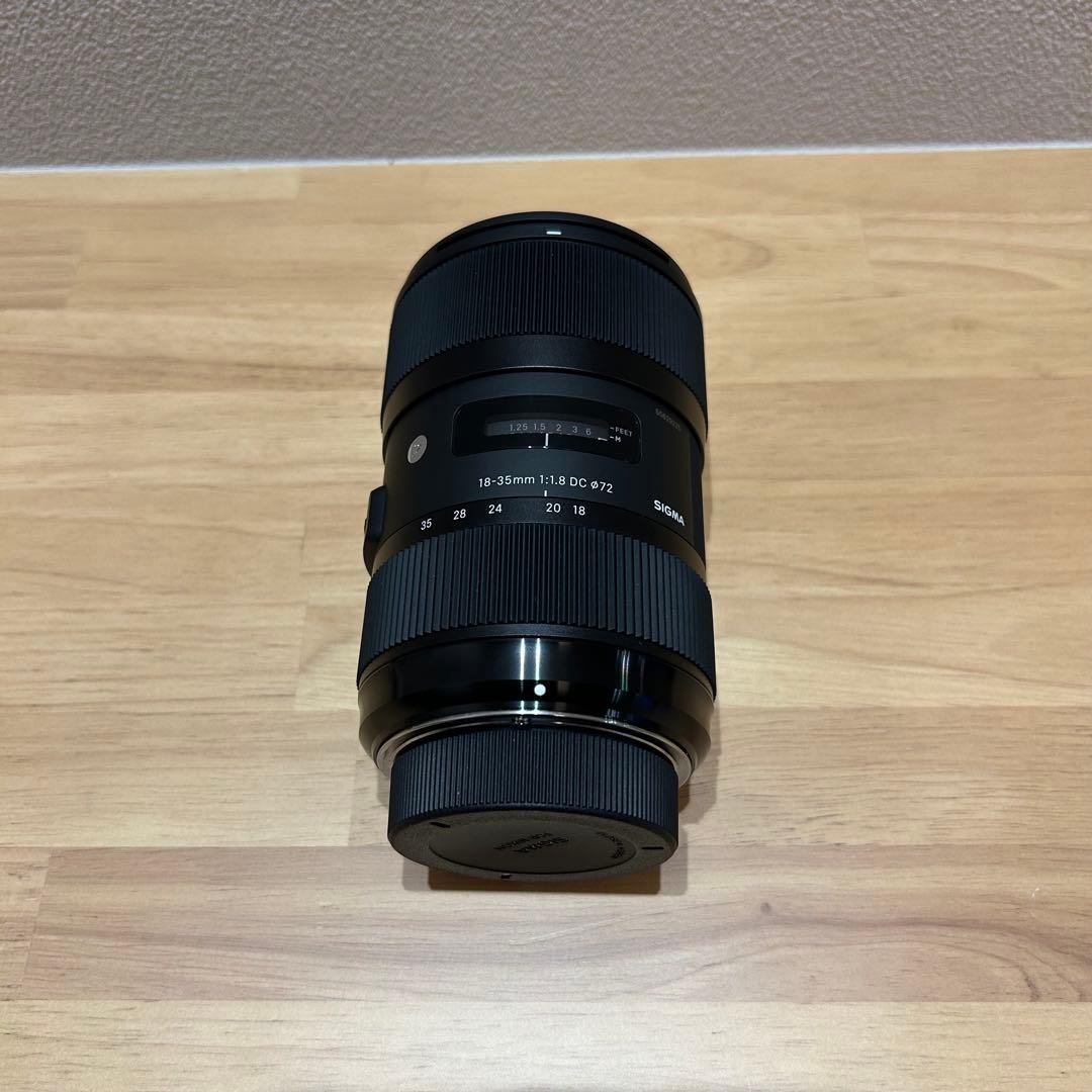 SIGMA 18-35mm F1.8 DC HSM Nikon F-DXマウント