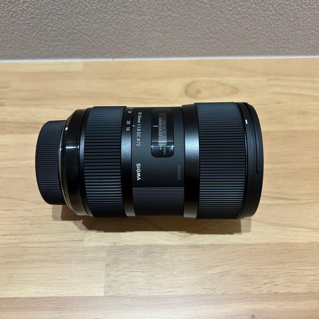 SIGMA 18-35mm F1.8 DC HSM Nikon F-DXマウント