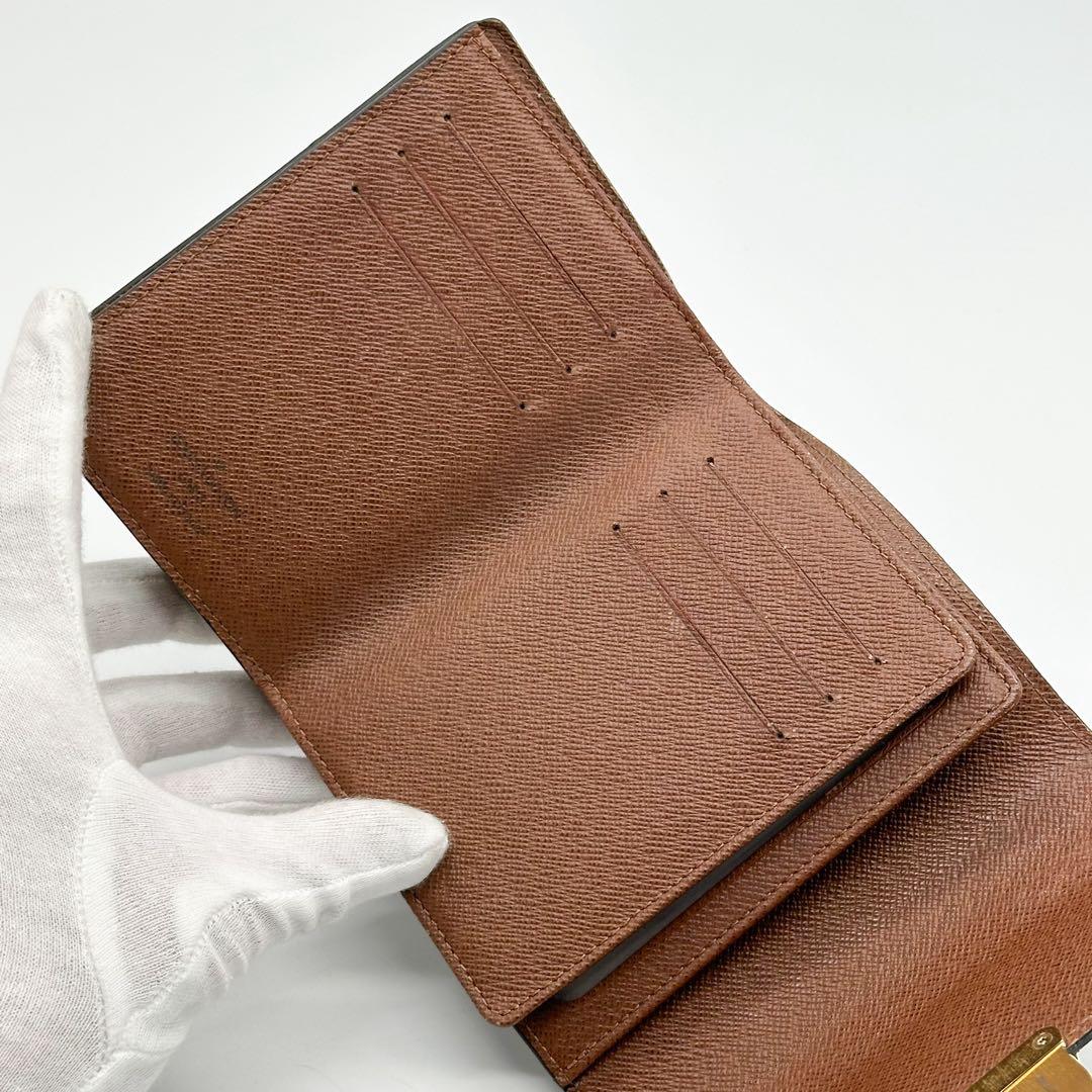 ルイヴィトン ポルトフォイユ ジョイ モノグラム 三つ折り コンパクト