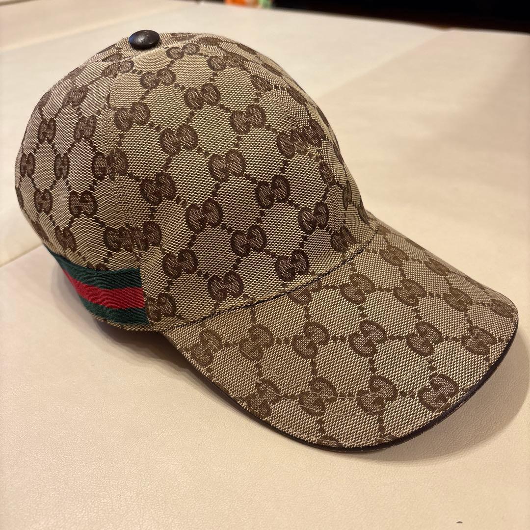 最終値下げ　GUCCI GGベースボールキャップ　Ｍサイズ