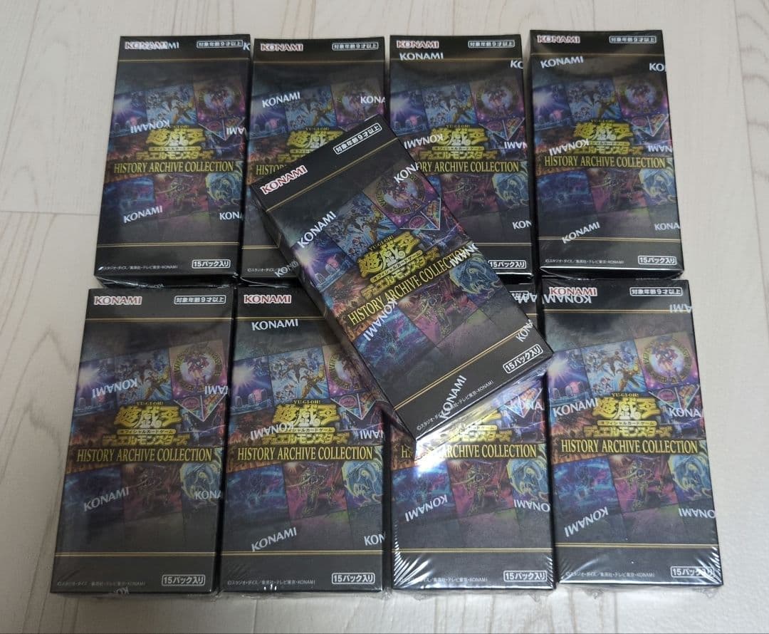 ヒストリーアーカイブコレクション　9BOX シュリンク付き　ヒスコレ　ボックス