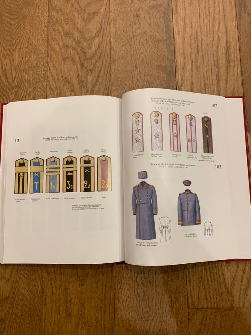 ソ連軍服・記図鑑 1918-1958 0.V.ハリ トーノフ 希少