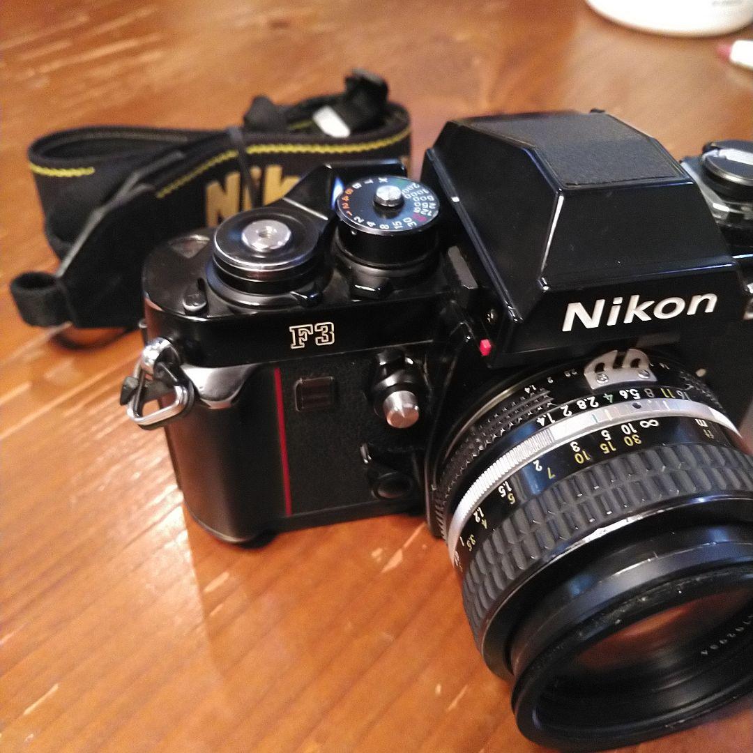 ニコンNikon　 F3 50㎜　1:1.4 レンズ付き