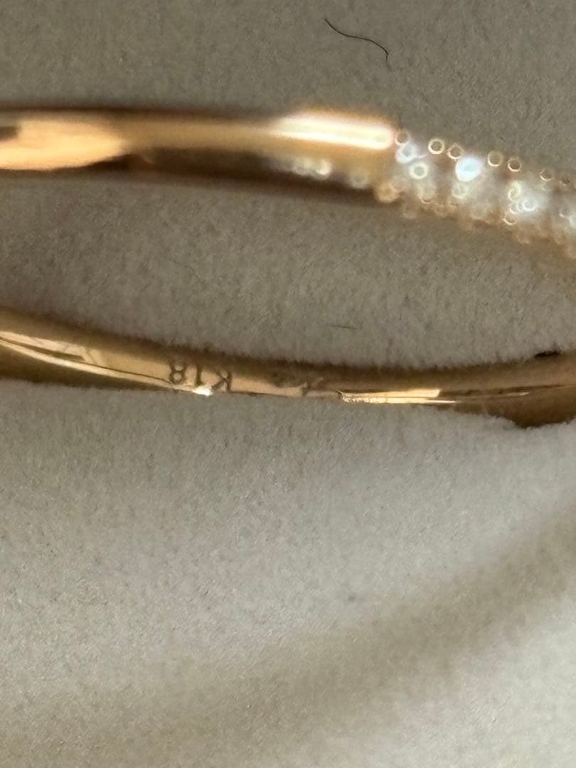 【お正月価格】スタージュエリー 18Kダイヤリング保証書付き