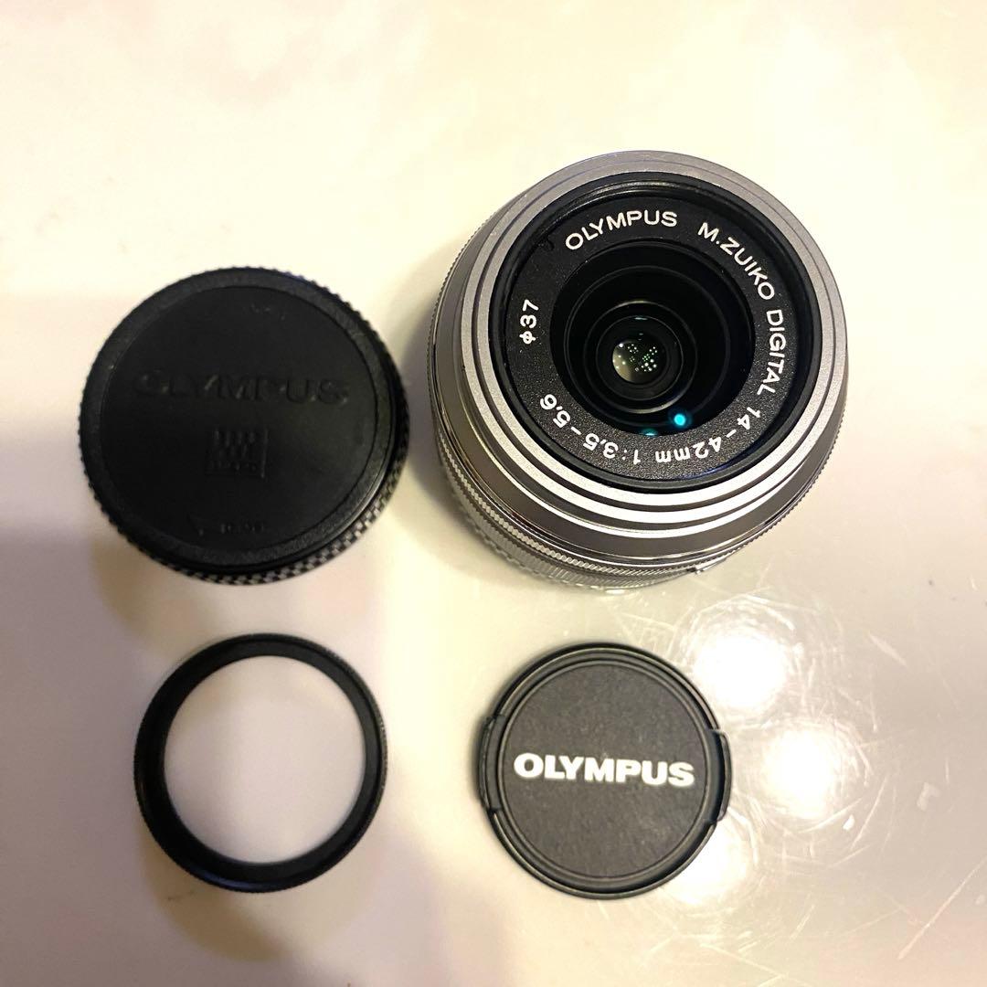 【正常作動】OLYMPUS14-42mm f3.5-5.6 II Rズームレンズ