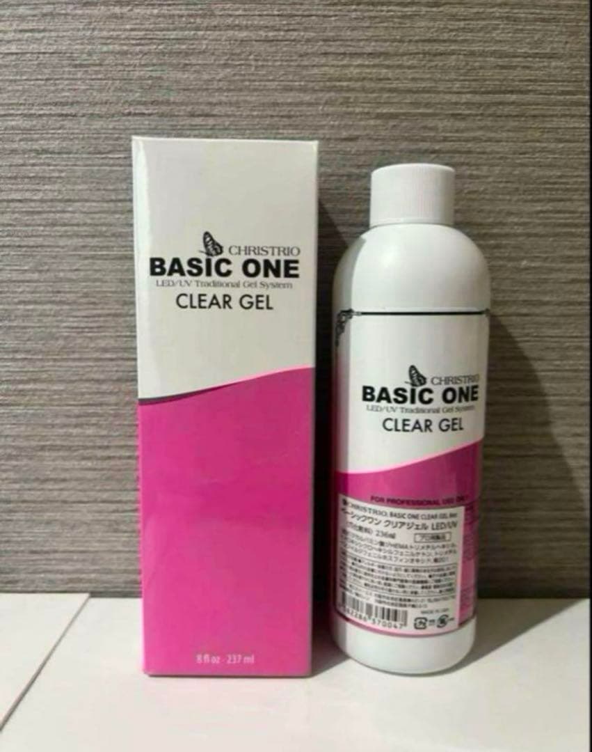 ネイルベースコート・トップコート BASIC ONE CLEAR GEL 236ml