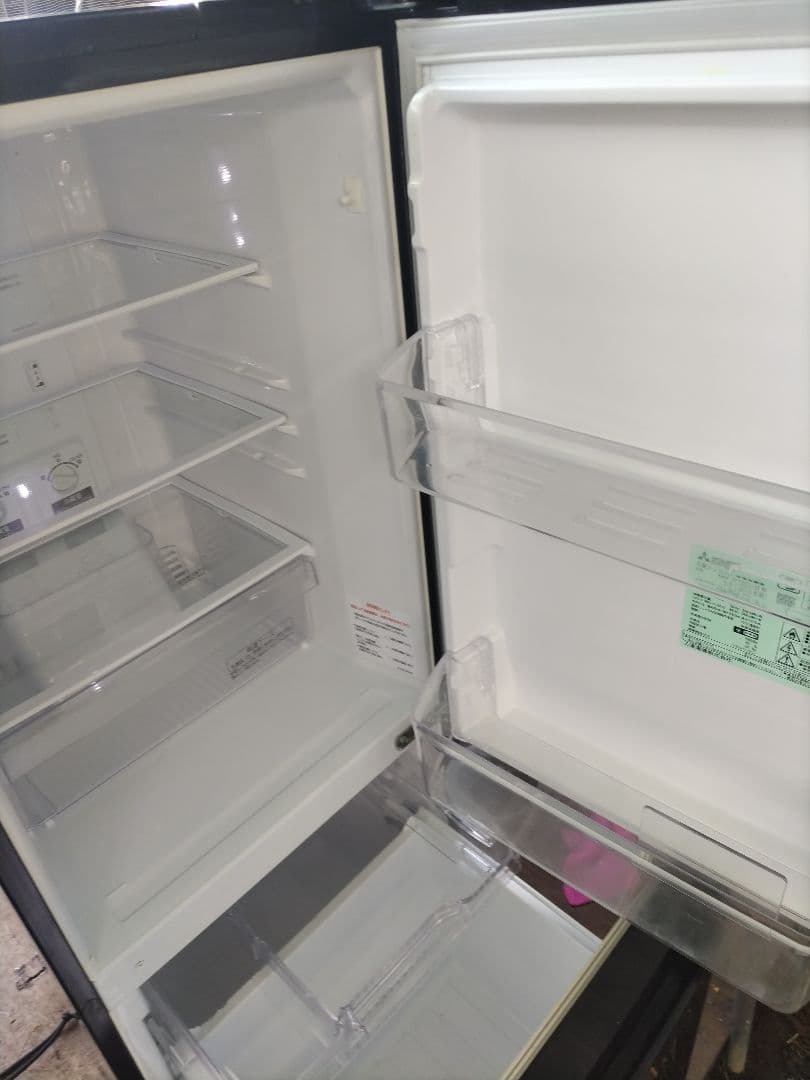 札幌市近郊の方限定！送料無料！三菱 冷蔵庫 MR-P15C-B 146L