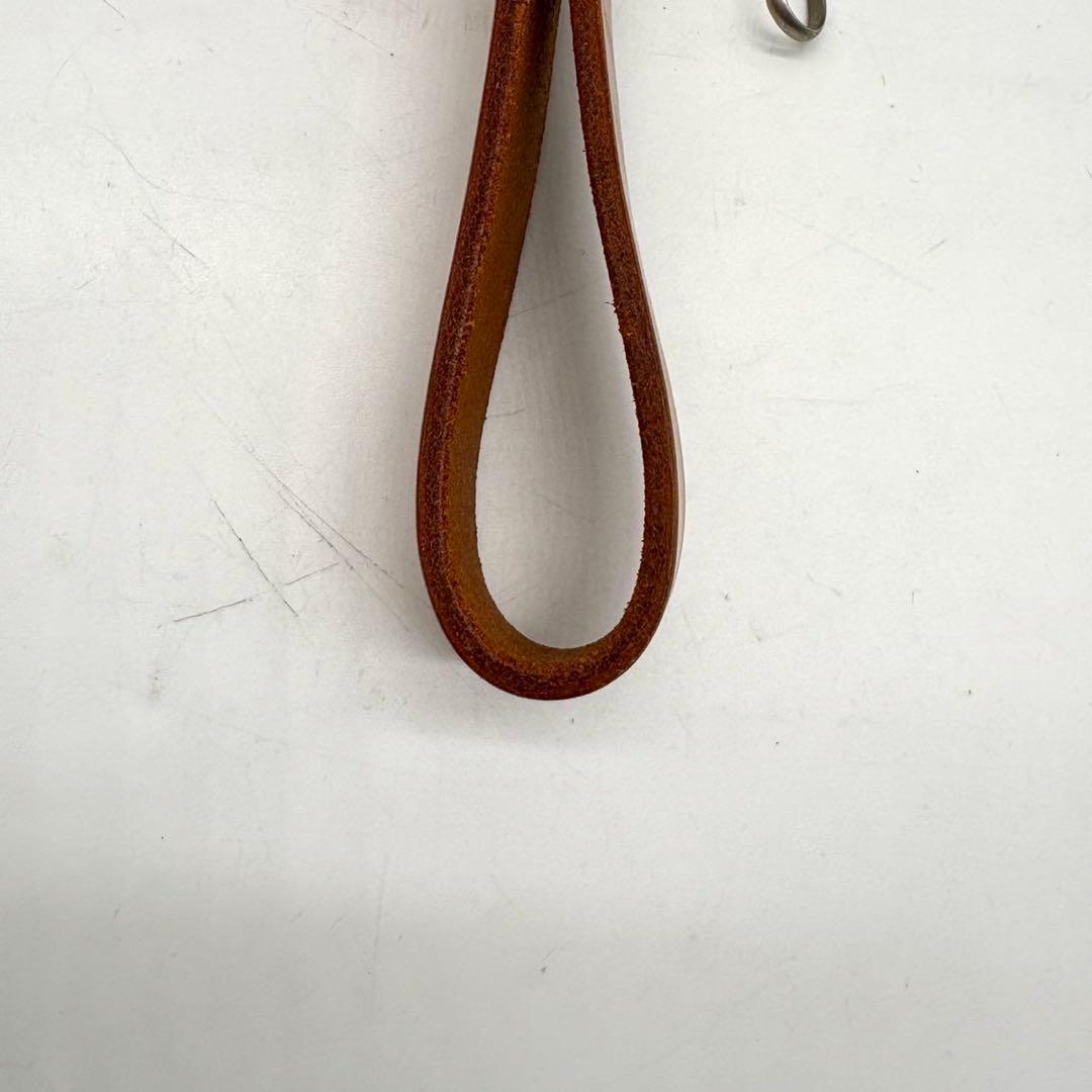 【極美品】Hender Scheme キーフロック レザー ブラウン フック