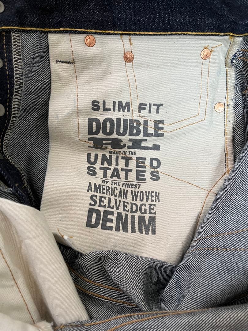 RRL スリムフィットデニムパンツ