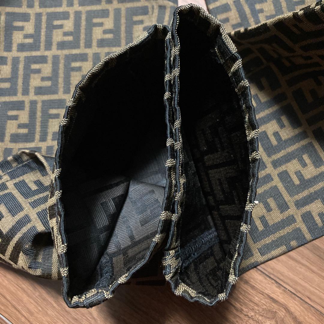 FENDI フェンディ ジーンズ パンツ スキニー ズッカ柄 総柄 モノグラム