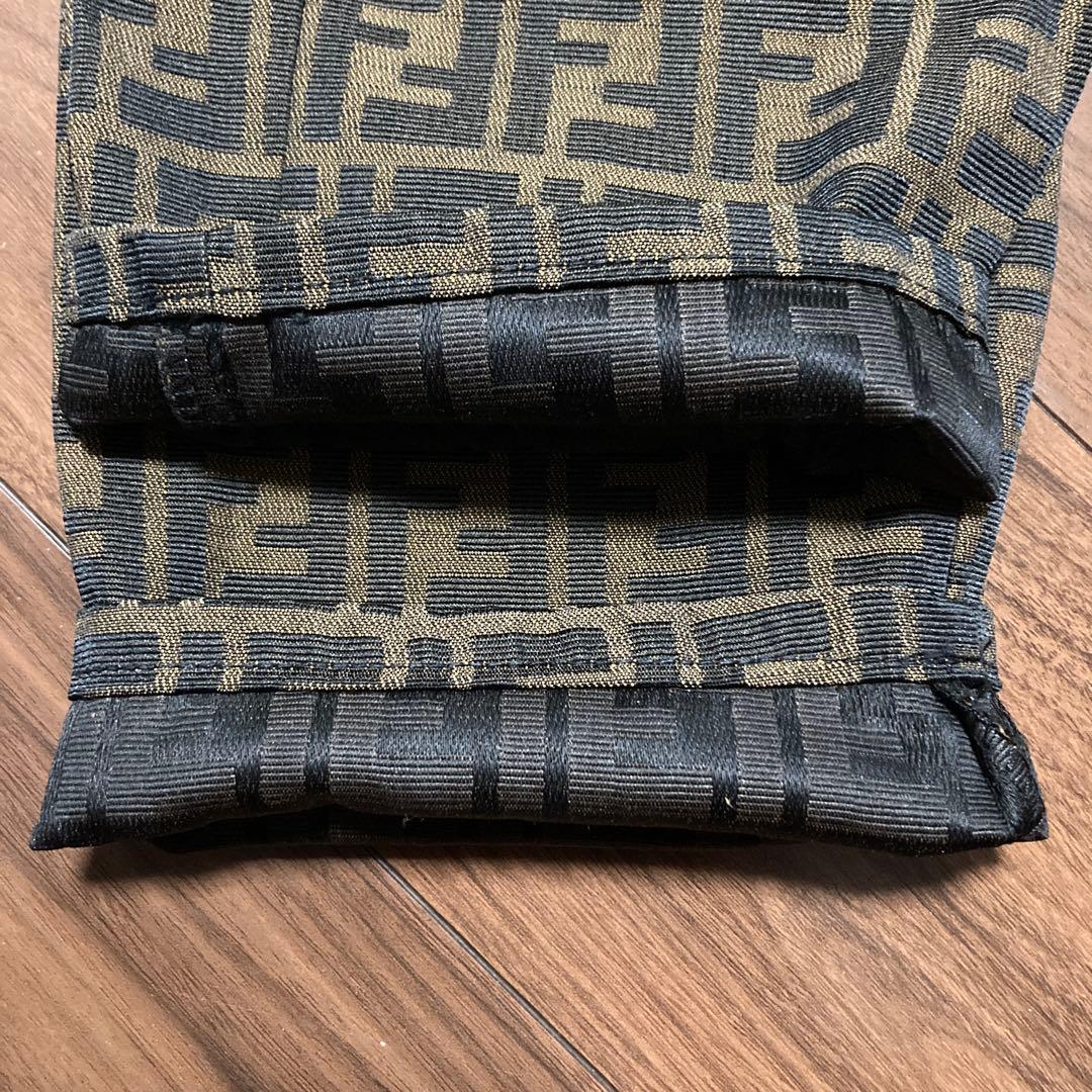 FENDI フェンディ ジーンズ パンツ スキニー ズッカ柄 総柄 モノグラム